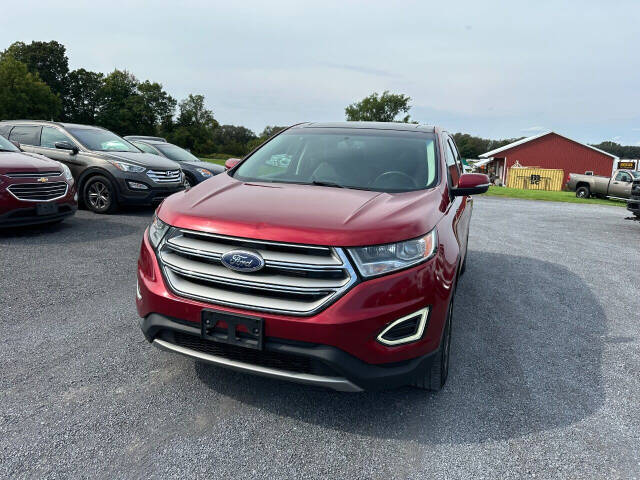 2015 Ford Edge for sale at Riverside Motors in Glenfield, NY