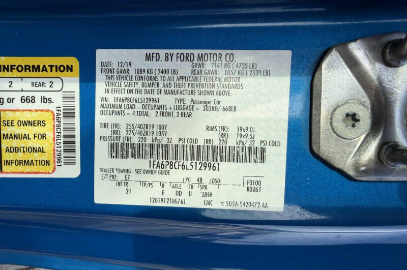 2020 Ford Mustang GT