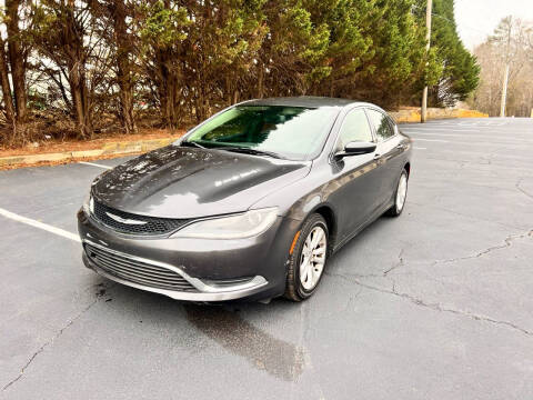 2015 Chrysler 200 for sale at JR Motors in Monroe GA