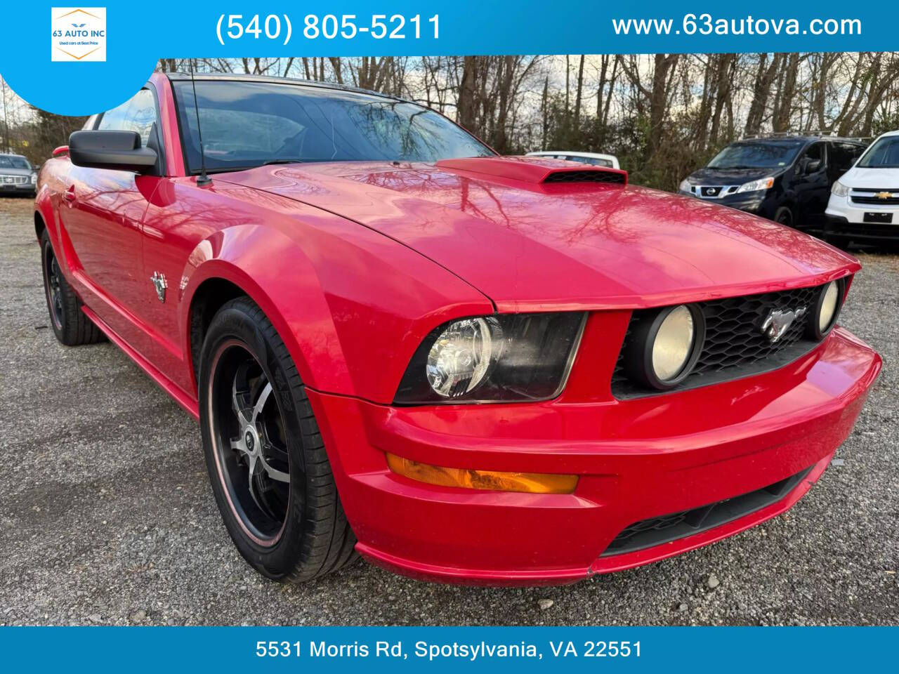 2009 Ford Mustang for sale at 63 Auto Inc in Spotsylvania, VA