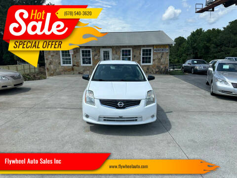 2012 Nissan Sentra for sale at Flywheel Auto Sales Inc in Woodstock GA