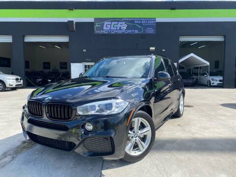 2016 BMW X5 for sale at GCR MOTORSPORTS in Hollywood FL