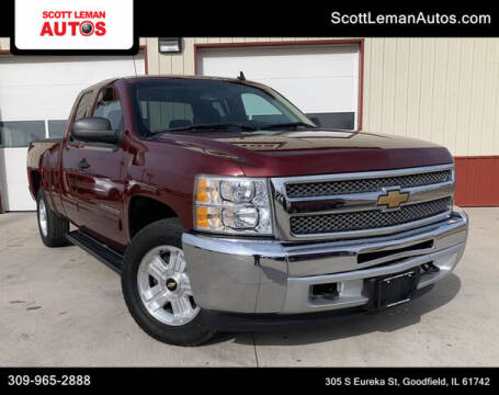 2013 Chevrolet Silverado 1500 for sale at SCOTT LEMAN AUTOS in Goodfield IL