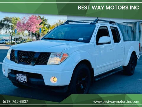 2007 Nissan Frontier for sale at BEST WAY MOTORS INC in San Diego CA