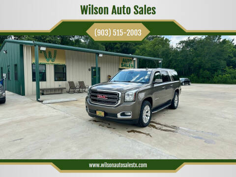 2016 GMC Yukon XL for sale at Wilson Auto Sales in Chandler TX