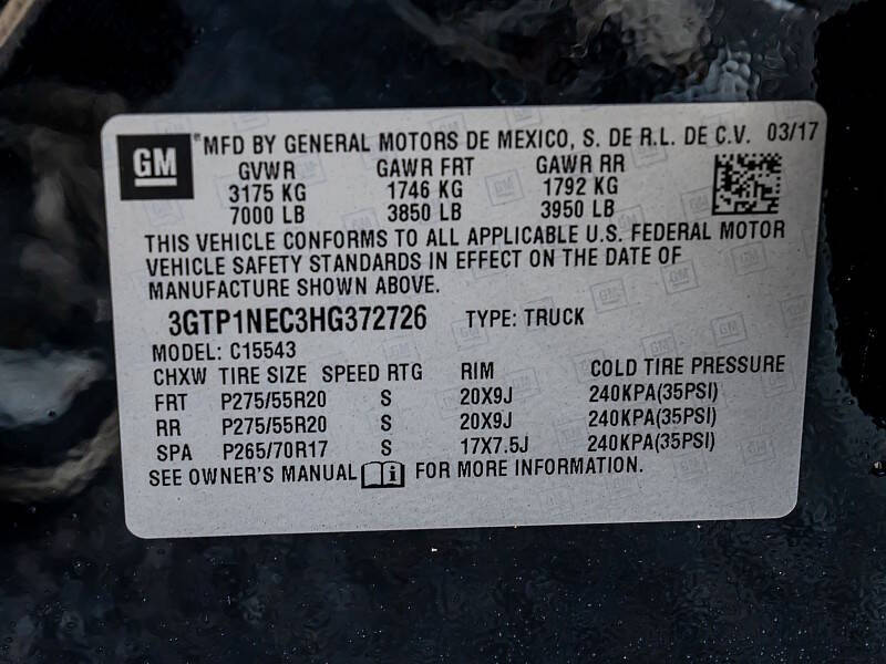 2017 GMC Sierra 1500