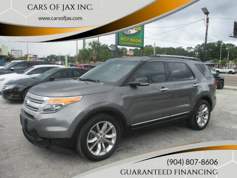 2014 Ford Explorer for sale at CARS OF JAX INC. in Jacksonville FL