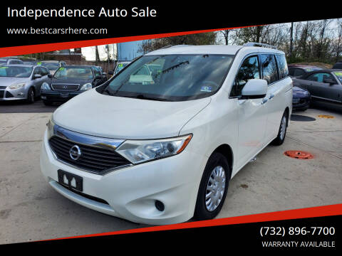 2012 Nissan Quest for sale at Independence Auto Sale in Bordentown NJ
