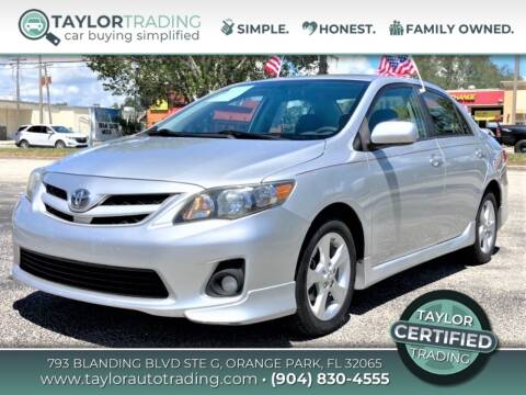 2012 Toyota Corolla for sale at Taylor Trading in Orange Park FL