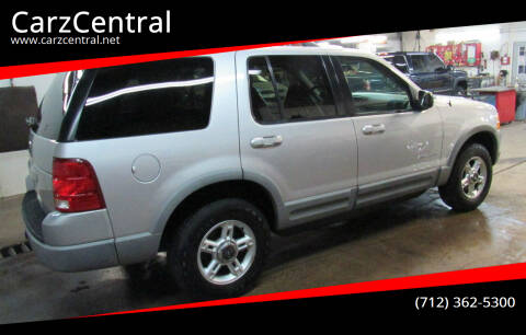2002 Ford Explorer for sale at CarzCentral in Estherville IA
