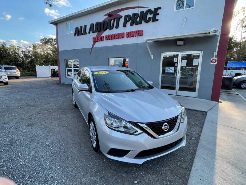 2018 Nissan Sentra for sale at All About Price in Bunnell FL
