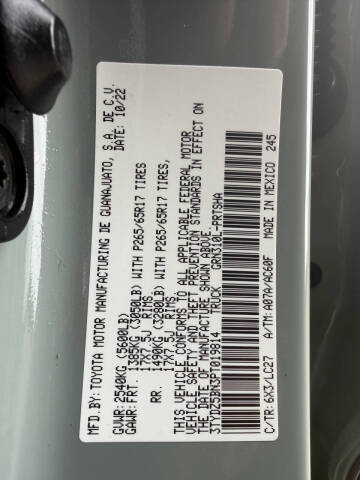 2023 Toyota Tacoma TRD Sport