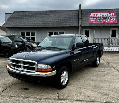 2000 Dodge Dakota for sale at Stephen Motor Sales LLC in Caldwell OH