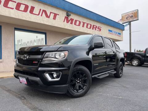 2016 Chevrolet Colorado for sale at Discount Motors in Pueblo CO