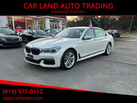 2016 BMW 7 Series for sale at CAR LAND  AUTO TRADING - CAR LAND AUTO TRADING in Raleigh NC