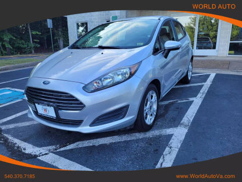 2015 Ford Fiesta for sale at World Auto in Fredericksburg VA