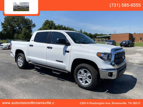 2020 Toyota Tundra for sale at Auto Vision Inc. in Brownsville TN