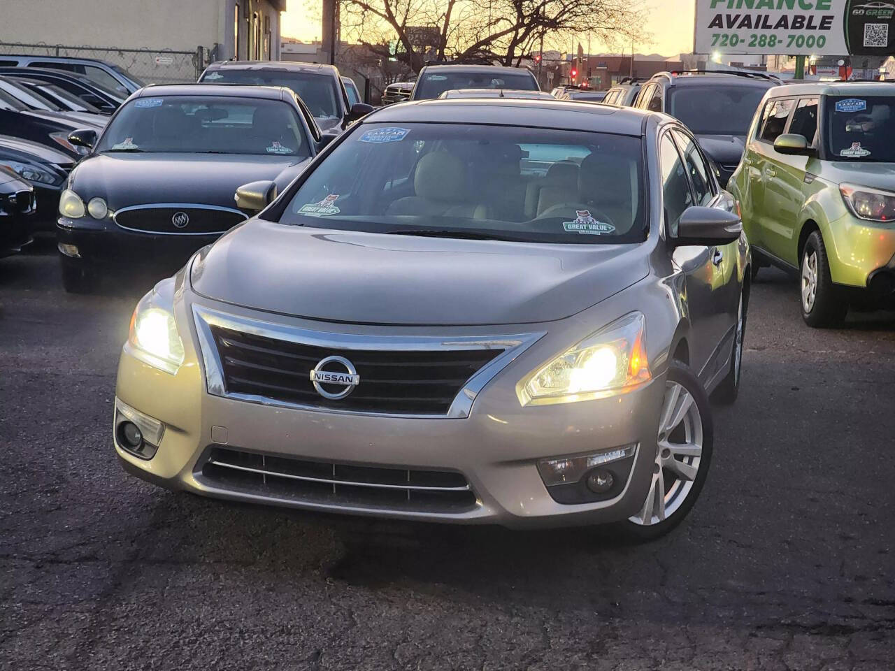 2013 Nissan Altima for sale at GO GREEN MOTORS in Lakewood, CO