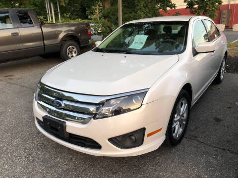 2012 Ford Fusion for sale at Barga Motors in Tewksbury MA