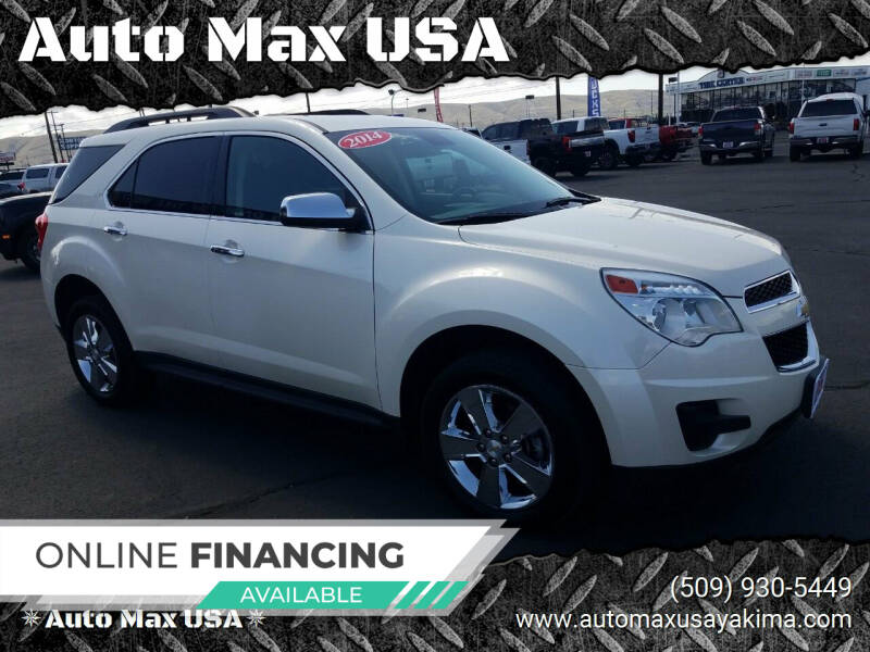 2014 Chevrolet Equinox for sale at Auto Max USA in Yakima WA