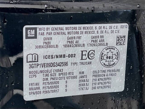 2013 GMC Sierra 1500 SLE