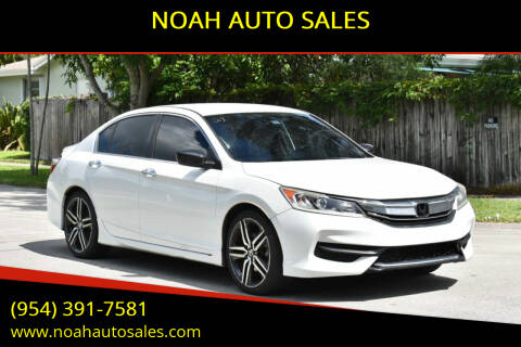 2017 Honda Accord for sale at NOAH AUTO SALES in Hollywood FL