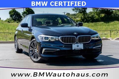 2019 BMW 5 Series for sale at Autohaus Group of St. Louis MO - 3015 South Hanley Road Lot in Saint Louis MO