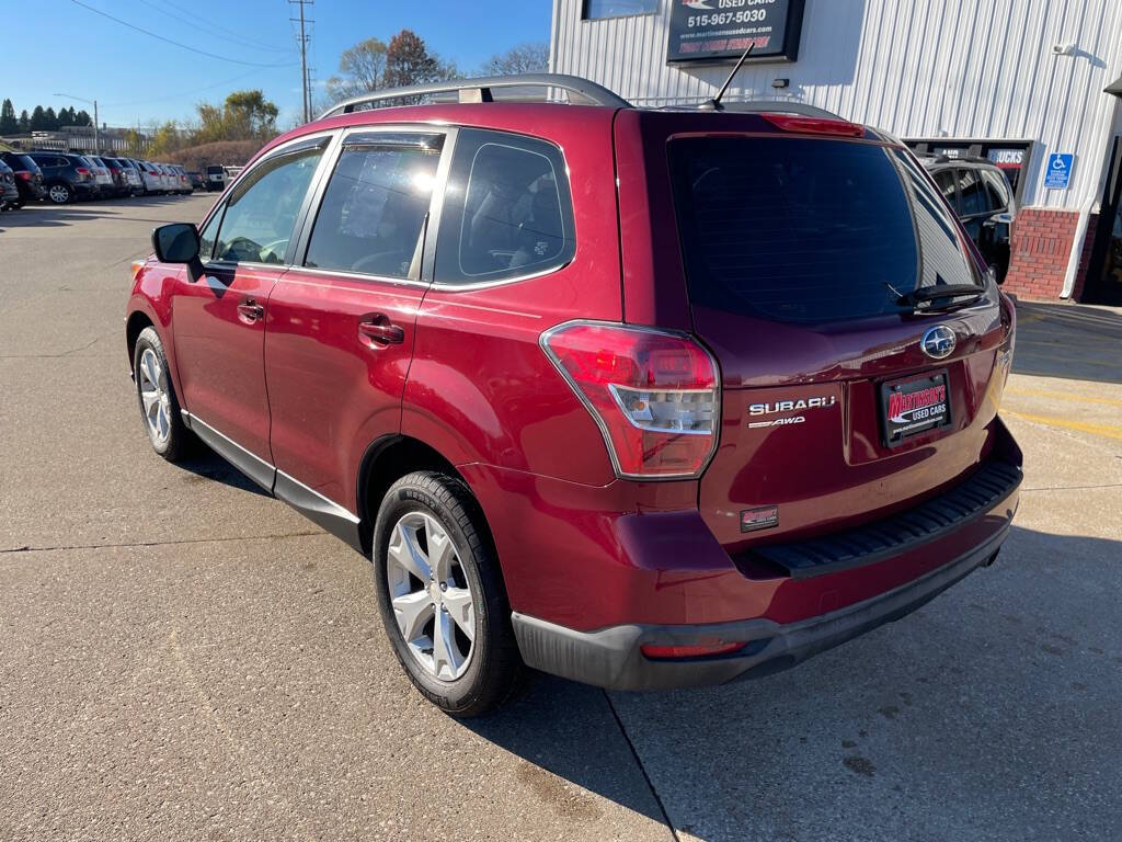 2015 Subaru Forester for sale at Martinson's Used Cars in Altoona, IA