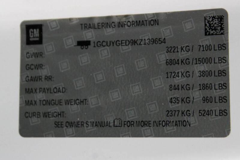 2019 Chevrolet Silverado 1500