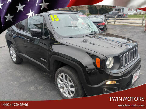2015 Jeep Renegade for sale at TWIN MOTORS in Madison OH