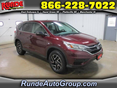 2016 Honda CR-V for sale at Runde PreDriven in Hazel Green WI