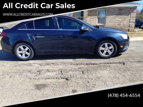 2014 Chevrolet Cruze for sale at All Credit Car Sales in Milledgeville GA