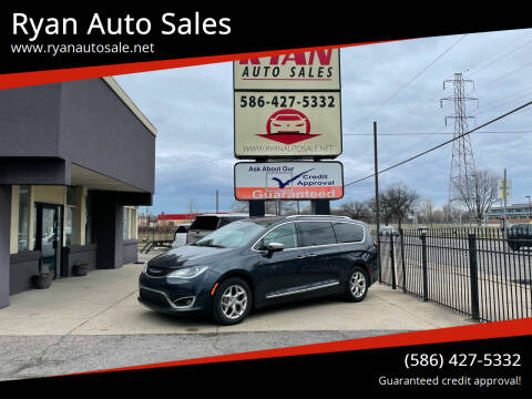 2019 Chrysler Pacifica for sale at Ryan Auto Sales in Warren MI