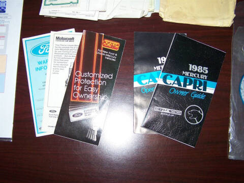 1985 Mercury Capri RS