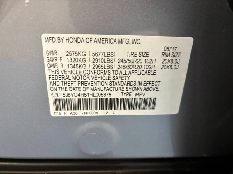 2017 Acura MDX SH-AWD w/Tech