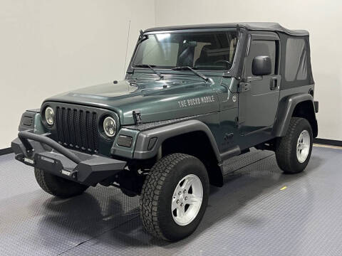 2004 Jeep Wrangler for sale at Cincinnati Automotive Group in Lebanon OH