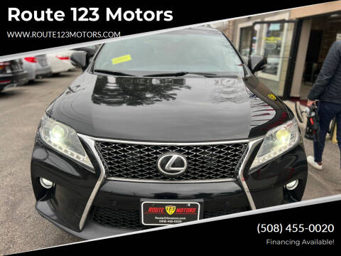 2015 Lexus RX 350 for sale at Route 123 Motors in Norton MA