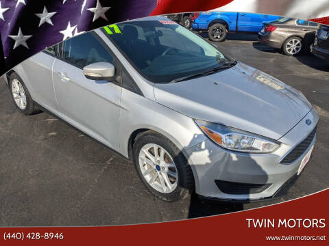 2017 Ford Focus for sale at TWIN MOTORS in Madison OH