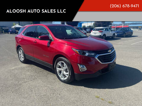 2018 Chevrolet Equinox for sale at Aloosh Auto Sales LLC in Auburn WA