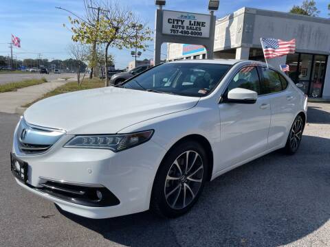 2015 Acura TLX for sale at City Line Auto Sales in Norfolk VA