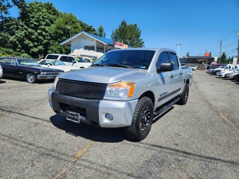 2008 Nissan Titan for sale at Leavitt Auto Sales and Used Car City in Everett WA