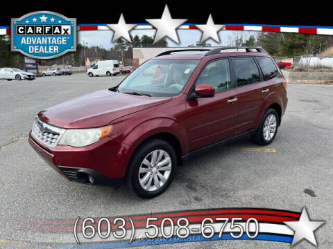 2011 Subaru Forester for sale at J & E AUTOMALL in Pelham NH