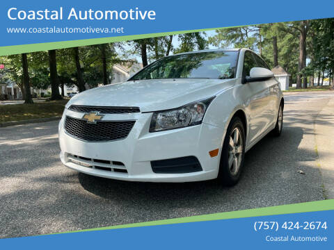 2013 Chevrolet Cruze for sale at Coastal Automotive in Virginia Beach VA