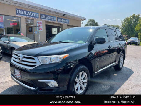 2012 Toyota Highlander for sale at USA Auto Sales & Services, LLC in Mason OH