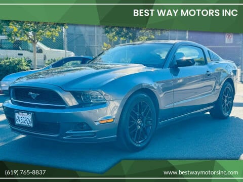 2014 Ford Mustang for sale at BEST WAY MOTORS INC in San Diego CA