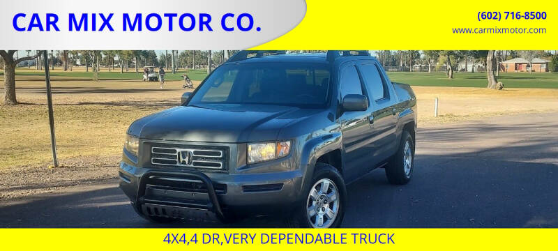 2008 Honda Ridgeline for sale at CAR MIX MOTOR CO. in Phoenix AZ