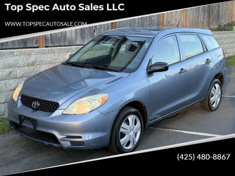 2004 Toyota Matrix for sale at Top Spec Auto Sales LLC in Lynnwood WA