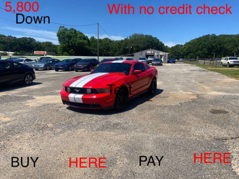 2012 Ford Mustang for sale at First Choice Financial LLC in Semmes AL