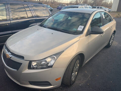 2012 Chevrolet Cruze for sale at Trocci's Auto Sales in West Pittsburg PA