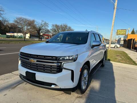 2022 Chevrolet Suburban for sale at 3 Brothers Auto Sales Inc in Detroit MI